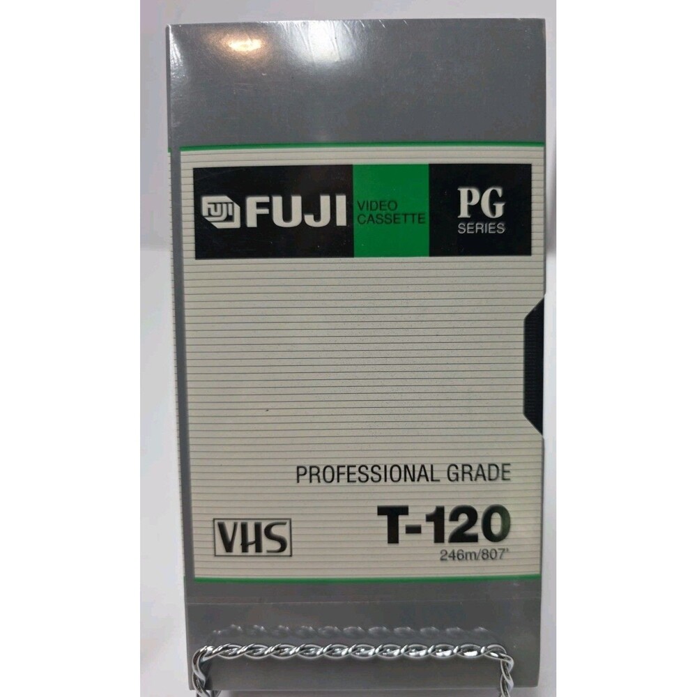 FujiFilm Blank T-120 PG Series Professional Grade VHS Tapes Sealed NEW